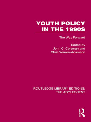 cover image of Youth Policy in the 1990s